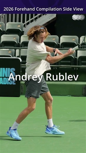 2026 Forehand Compilation in Slow Motion [Open Side View]