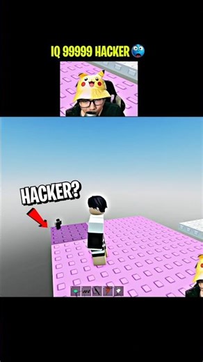 This super mini guy so SUS 😒 I try to to approaching him but his is a hacker 😭