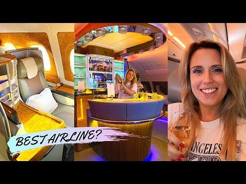 EMIRATES BUSINESS CLASS A380 REVIEW, London-Dubai
