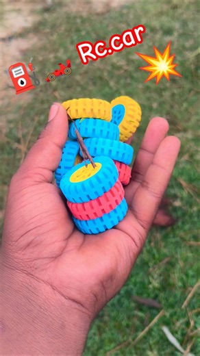 How to make RC car🏎️ at home 🏠DIY RC Car Tutorial Hindi⛽#experiment #dcmotor #shorts #makingacor