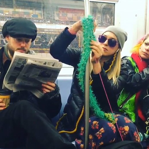 Meet London Kaye, the queen of "yarn bombing." | Culture Insider