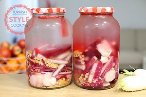 Turnip Juice (Şalgam Suyu) Recipe | Turkish Style Cooking