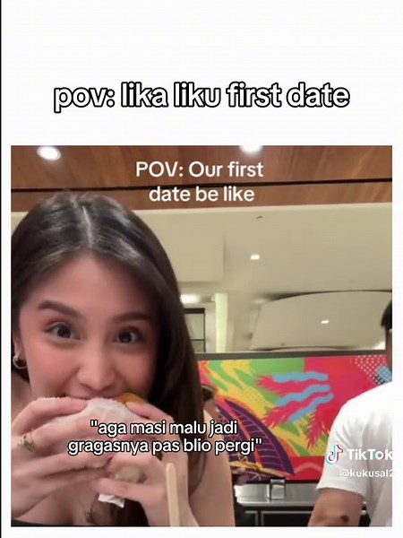 video ini dibuat dengan mata liyer #firstdate #couple #meme #ngakak #fyp
