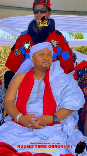 La Dadekotopon TV on Instagram: "Moments from the Final Funeral Rites of Nuumo Yemo Obroni VII 🖤🕯️ These are scenes captured from the Final Funeral Rites of the late Laa Kpã Wulɔmɔ, Nuumo Yemo Obroni VII, held at the La Royal Palace, where tradition, honour, and reverence guided every step of the sacred proceedings. From solemn rituals to powerful cultural expressions, the day reflected the deep respect and love the people of La Dadekotopon have for their departed spiritual leader. These visua