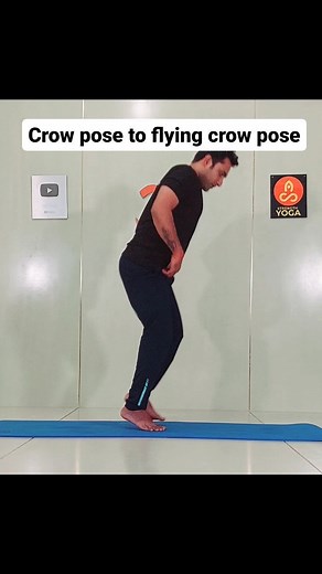 Crow pose to flying crow pose .. #yoga #reels #reelsinstagram #reelsviral #reelsindia #reelsvideo #trendingreels #trending #instagram #instagramreels #yogalife #yogasana #Health #health #healthylifestyle #fit #fitness | Virendra Strength yoga