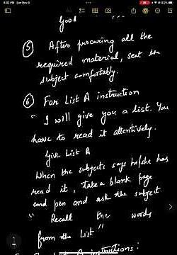 Paired associate learning practical