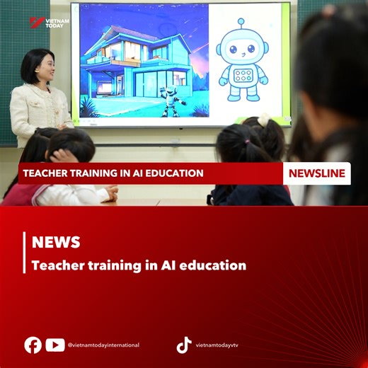 The Ministry of Education and Training has released a pilot framework for teaching artificial intelligence to secondary school students. This requires teachers to quickly adapt and undergo training to implement the change. The topic was discussed at the National Conference on Education and Science on 17 December. #VietnamToday #yourwindowonvietnam #news #Vietnam #education #teacher #AI #artificalintelligence #AIeducation #innovation #technology #training | Vietnam Today