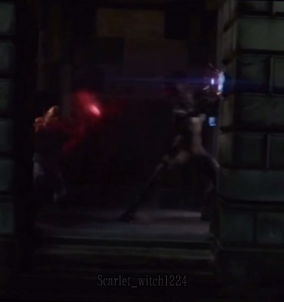 Wanda vs Proxima Midnight Battle: Avengers Infinity War