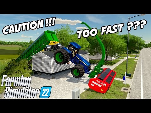 How To Mow At 75 MPH On Console | Farming Simulator 22