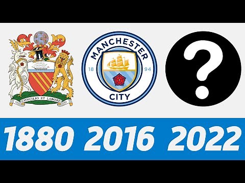 The Evolution of Manchester City Logo | All Manchester City Football Emblems in History