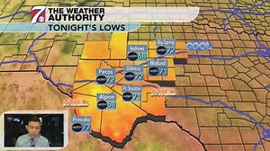 Finally broke a mini-streak of triple digits today with a high of 98 at Midland INT'L. We'll hover around that mark for Monday/Tuesday, until the hottest & driest stretch of the year likely takes hold for 5-7 days thru next weekend. Stay cool & be ready for the heat! | First Alert 7