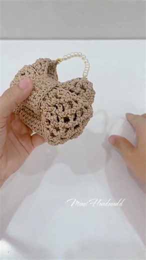 ♡ Airpod pouch ♡ Cách Móc Túi Đựng Tai Nghe Đã Có #mimihandmade #crochet #handmade #bag