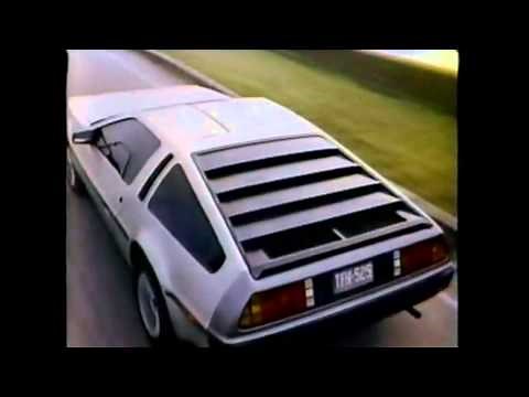DeLorean TV Commercial Original 1980's promo