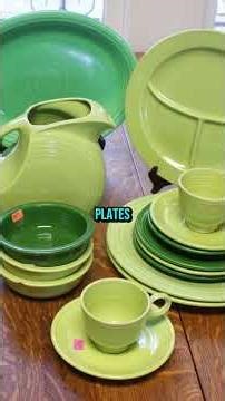 The 5 most expensive fiesta ware in the world #top5 #expensive #fiestaware