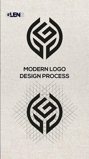 Modern Logo Design Process in Illustrator | Step-by-Step Logo Tutorial for Beginners #graphiclens
