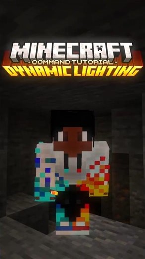 How to add dynamic lighting to Minecraft Bedrock! #minecraft #minecraftbedrock