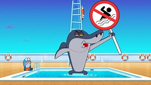 96K views · 3.1K reactions |  No swimming in the swimming pool #kids #zig #xilam #xilamanimation #zigandsharko #cartoon #animation | Zig & Sharko | Facebook