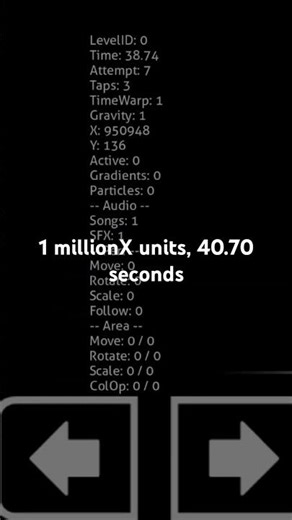 Fastest moving object #geometrydash