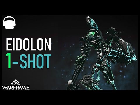 How To 1-SHOT EIDOLON Shields | Warframe 2022