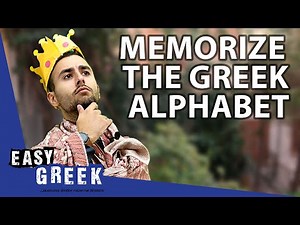 The Greek Alphabet (Learn with Mnemonics) | Super Easy Greek 44
