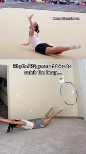 198K views · 325 reactions | It wasn’t that smooth but my heel refused to try again lol #rhythmicgymnastics #hoop #challenge | Elena Shinohara | Facebook