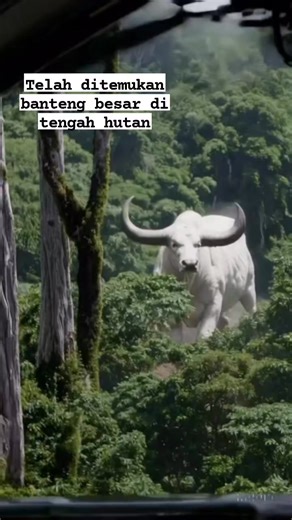 Banteng (Bos javanicus) adalah spesies sapi liar yang ditemukan di Asia Tenggara, termasuk Indonesia. Hewan ini termasuk mamalia besar dalam famili Bovidae. #reels #fyp | Khairil