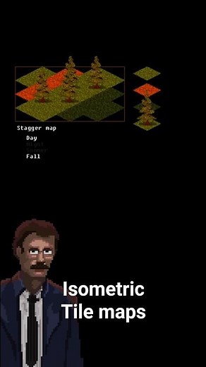 How to make pixel art for games. (Isometric tile maps) #pixelart #retrogaming #gamedev