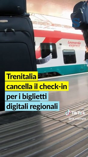 Addio al check-in per biglietti digitali Trenitalia