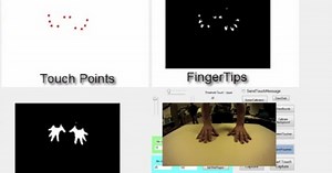New system detects touch and hand gestures on any surface