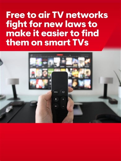 Australia's free-to-air television networks are fighting for new laws to make it easier to find their channels on smart TVs. The networks also want coverage of big sporting events to remain free on all devices. #7NEWS