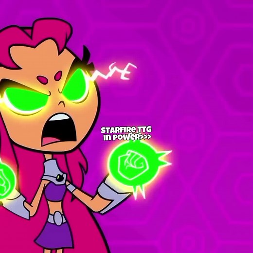 Starfire's Character Development in TTG