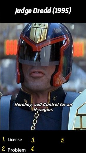 Judge Dredd (1995) | Judge Dredd Arrested for Murder
