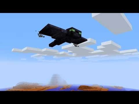 Don't tease the END PHANTOMS! #minecraft