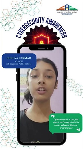 Shreya Parmar’s Experience | Cybersecurity Awareness Internship | SAS Foundation