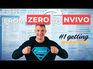 Data analysis in NVivo15: Starting new project, Importing and Organising data