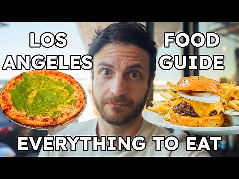 16 MUST EAT Restaurants in Los Angeles (restaurant guide)! | Jeremy Jacobowitz