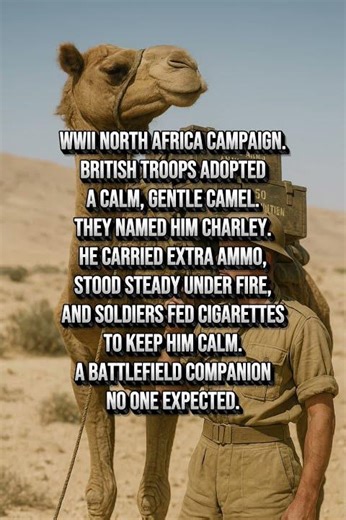 How This Camel Stayed Calm Under Bombardment | WWII