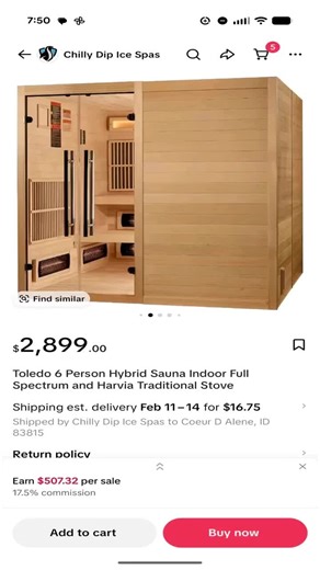 3 in 1 hybrid sauna built for serious heat and full spectrum sessions. Traditional stove up to 200 degrees plus infrared panels and space to stretch inside. If you want one setup that does it all, this is it. made with ai #HybridSauna #InfraredSauna #HomeSauna #WellnessSetup #BiohackingLife