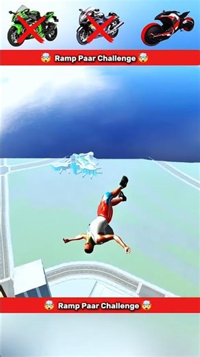 Ramp Paar Challenge Video 🤯 | Indian Bike Driving 3D | #trending #shorts #viral #indianbikedriving3d