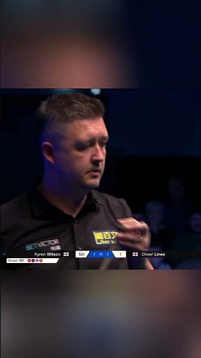 Exhibition snooker from Kyren Wilson in Belfast 😍 #NIOpen BetVictor