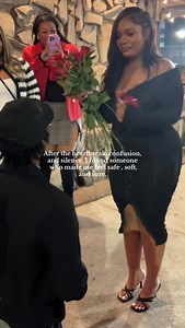 Beautiful bride-to-be and beautiful proposal 🌹💍 | Tyintheknot