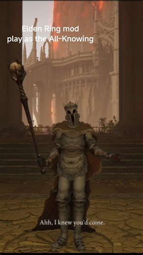 Elden Ring mod play as Gideon Ofnir, the All-Knowing