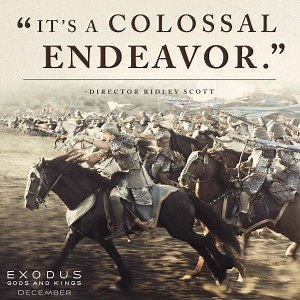 Exodus: Gods And Kings News Round-up: A New "action" Featurette And A Couple New Interviews With The Filmmakers