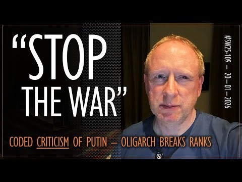 Oligarch Breaks Ranks with Putin to Suggest a Way to "Stop the War"