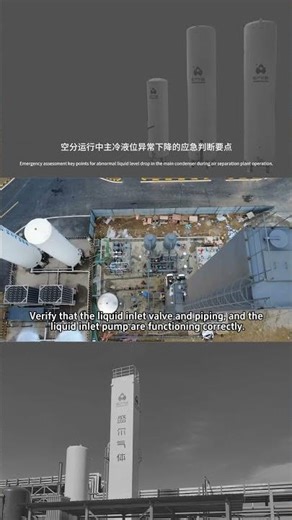 Shenger Gas | Key Points for Emergency Response to Main Condenser Level Drop #cryogenic