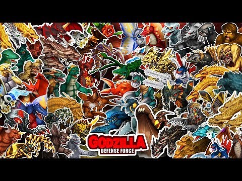 ALL KAIJU AND GODZILLA 哥斯拉 BATTLE ULTIMATE SHOWDOWN【ゴジラディフェンスフォース GODZILLA DEFENSE FORCE】