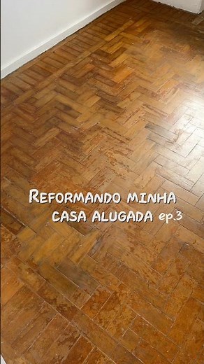 Refurbishing my parquet floor on a budget 👷💸