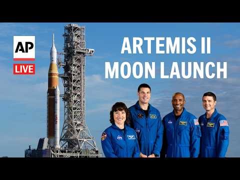 Artemis II launch LIVE: NASA launches moon rocket with four astronauts