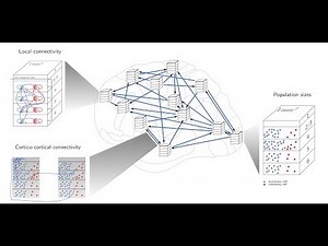 Multi-scale spiking network model of macaque visual cortex