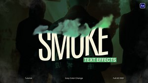 Smoke Text Animation